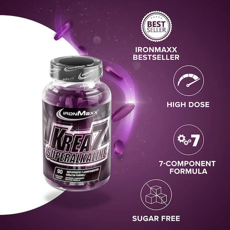 IronMaxx Krea7 Krea7 Superalkaline 90 Dateien