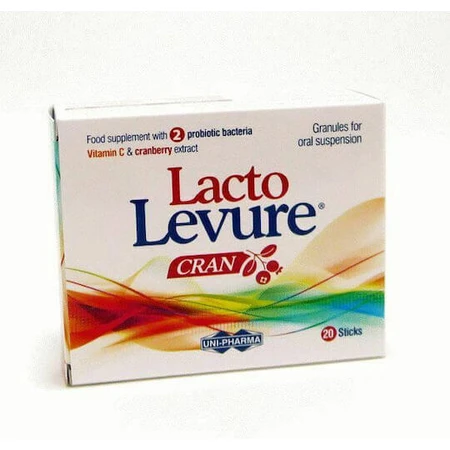 UNI-PHARMA Lacto Yeast Cran Probiotiques 20 sachets