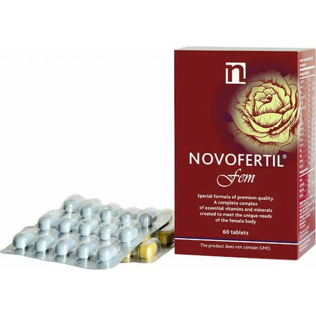 Elogis Pharma Novofertil Fem Complemento Alimenticio Especial 60 comp.