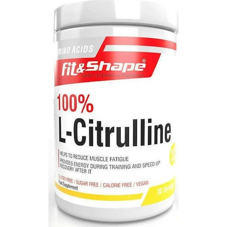 Fit & Shape L-Citrulline 100gr Niet-gearomatiseerd