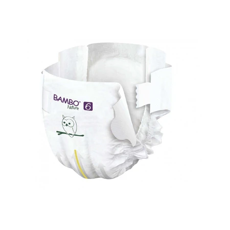 Scutece Ecolabel, Nr. 6, +16 kg, 40 bucǎți, Bambo Nature 