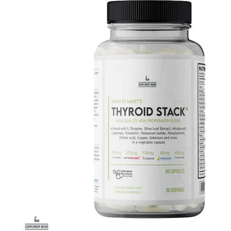 Supplement Needs Thyroid Stack Supliment pentru Slăbire 90 capsule veget