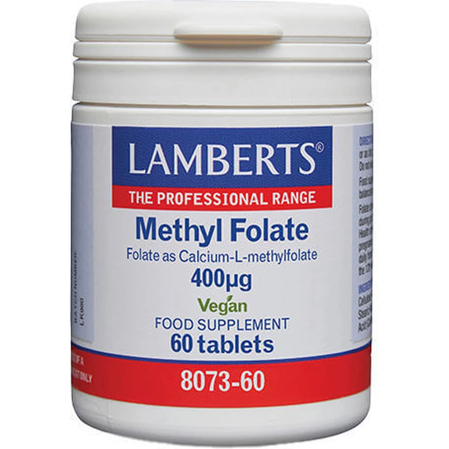 Lamberts Metil Folato Suplemento para el Embarazo 60 comp.