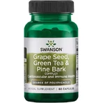 Swanson Grape Seed, Green Tea & Pine Bark Complex 60 caps