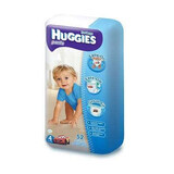 Diaper Pants - Boy, Mega No. 4, 9-14 kg, 52 pieces, Huggies