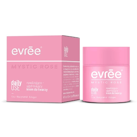 Evree Mystic Rose Cremă de zi cu zi, hidratantă și întăritoare pentru față, 50 ml