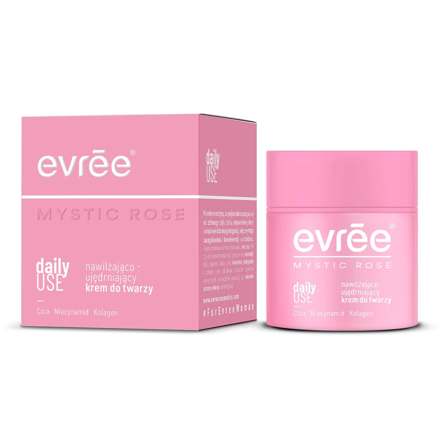 Evree Mystic Rose Cremă de zi cu zi, hidratantă și întăritoare pentru față, 50 ml