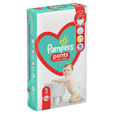 Pantaloni per pannolini Active Baby Nr. 3, 6-11 kg, 62 pezzi, Pampers