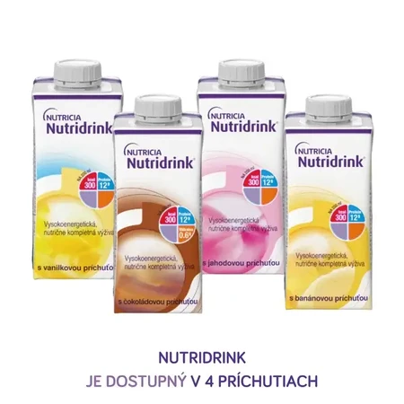 Nutridrink with vanilla flavor 4x200 ml, a drink for medical purposes