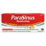 Parasinus Gripe y Resfriado, 200 mg/30 mg, 10 cápsulas blandas, Haleon