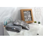 Set dormitor din bumbac Graphite Sensillo