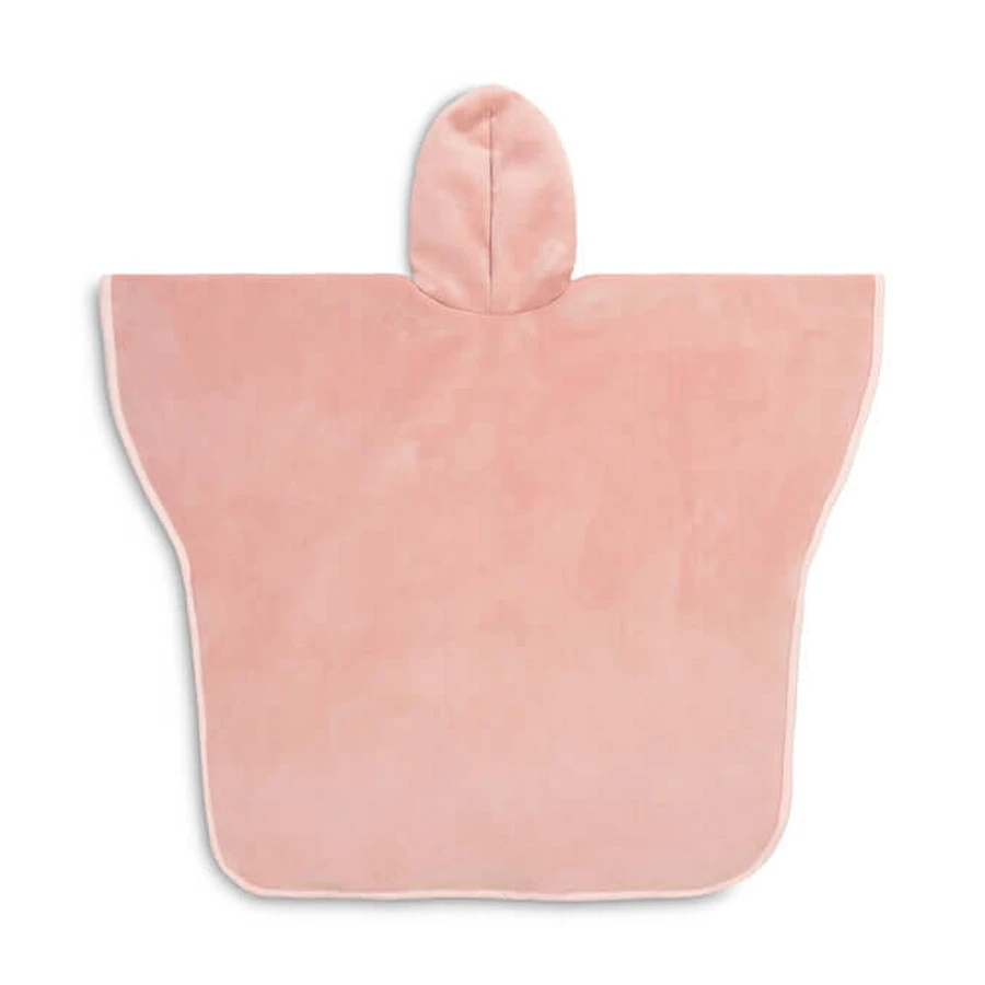 Poncho auto Rosa Peluche
