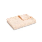 Coperta 100% cotone Moli rosa chiaro Sensillo