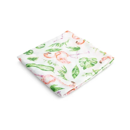 Couche Muselinova Flamingo 70X80
