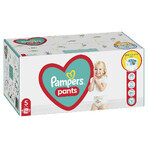 Pañales Pants Junior No. 5, 12-17 kg, 96 piezas, Pampers