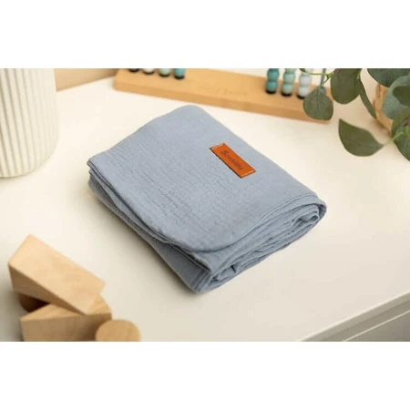 Copripiumino in mussola Jeans 75X100cm Sensillo