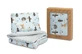 Katoenen Beddengoed Set Blauw Sensillo