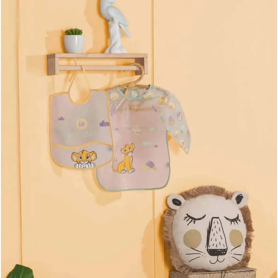 Bavaglino impermeabile con maniche Roi Lion Babycalin