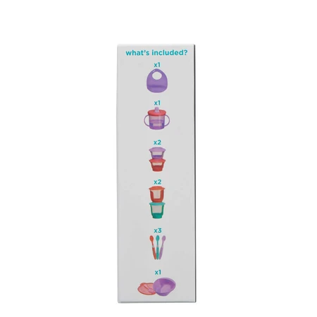 Set de hrănire pentru începători Purple Vital Baby