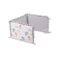 Bed surround Teddy Bear Grey Sensillo