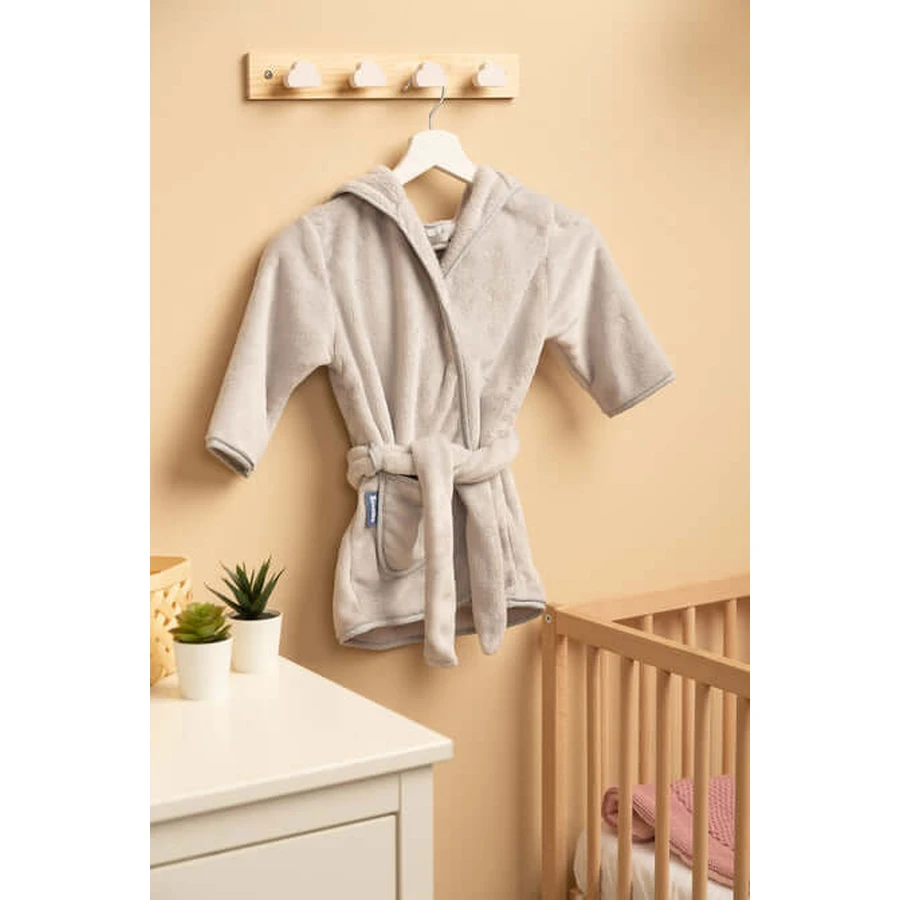Teddy Bear Grey Robe