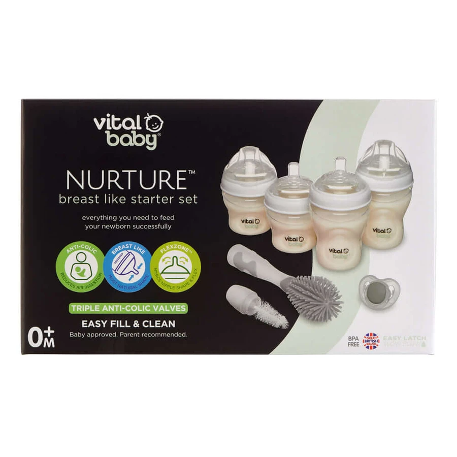 Starter Kit für Neugeborene Anti-Colic Vital Baby