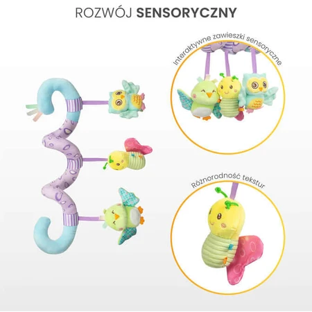 Spirale morbida multifunzionale - Dinosauro Sensillo