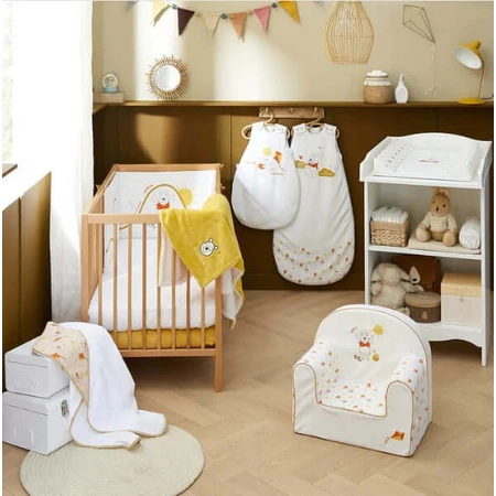 Bib impermeabil cu mâneci Winnie Retro Babycalin