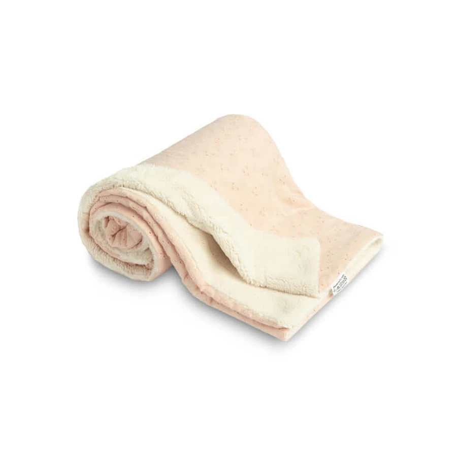 Couverture brodée 80X100 Frosting Plush