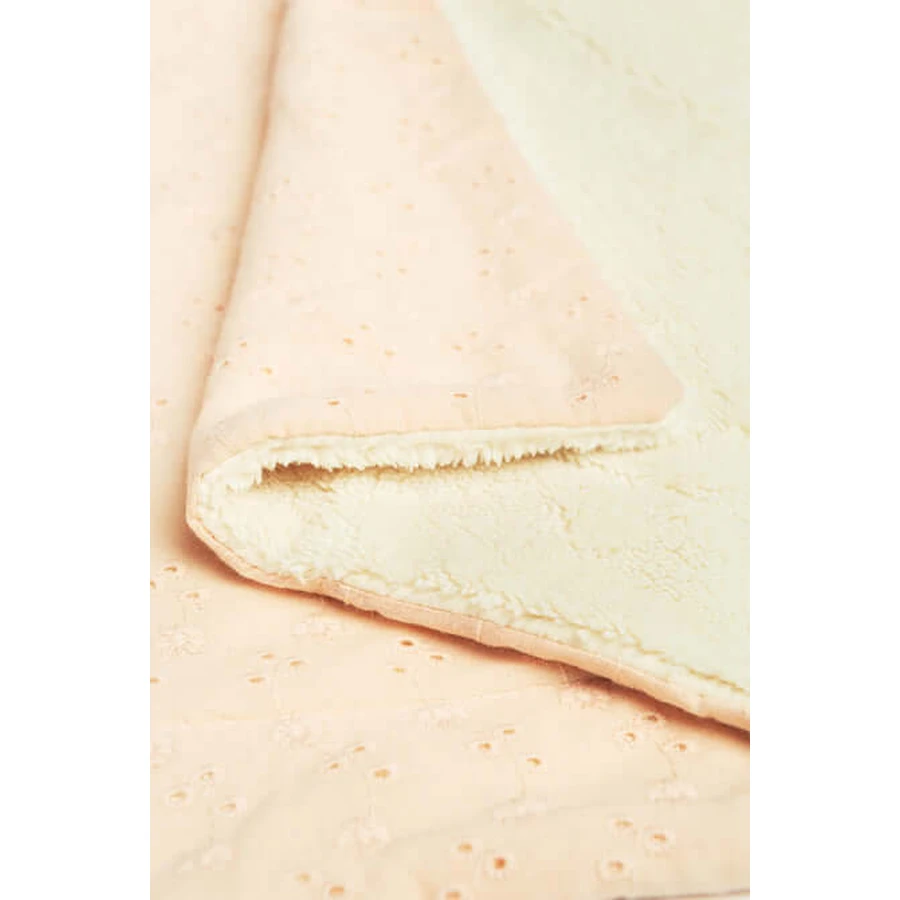 Couverture brodée 80X100 Frosting Plush