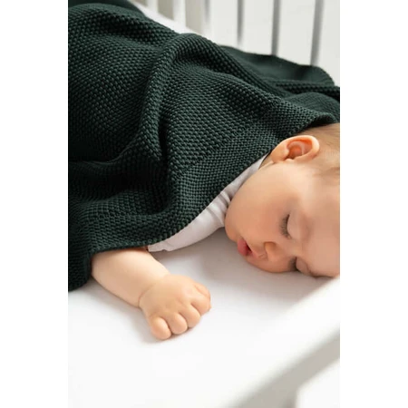 Coperta 100% cotone grafite 100X80