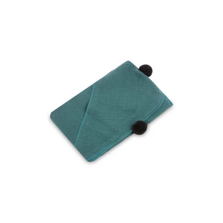 Morbido asciugamano da bagno in mussola 75X75 Eg Verde-0200 Sensillo