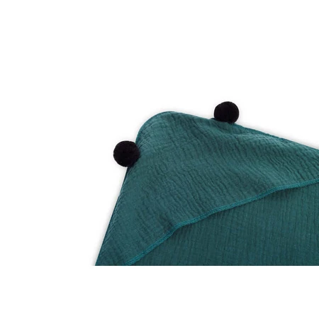 Morbido asciugamano da bagno in mussola 75X75 Eg Verde-0200 Sensillo