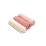Pannolini in mussola Uniforme Rosa 3 conteggi 60X80Cm