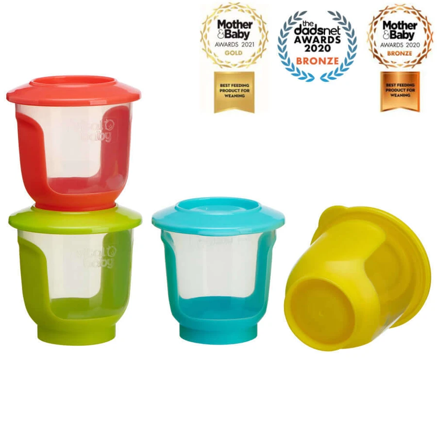 Contenitori per alimenti 120ml. Bambino vitale