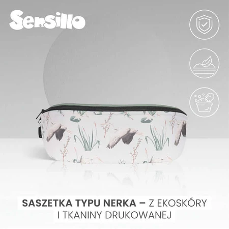 Cross Bag Grey Autumn Forest Sensillo