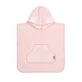 Poncho voor badkamer roze