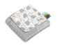Blanket Minky - Hedgehogs Grey 75X100