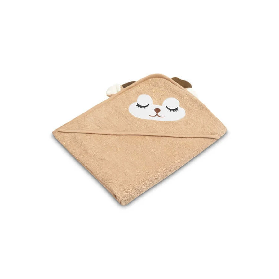 Prosop pentru copii cu glugă 100X100 Sm Deer Beige Sensillo