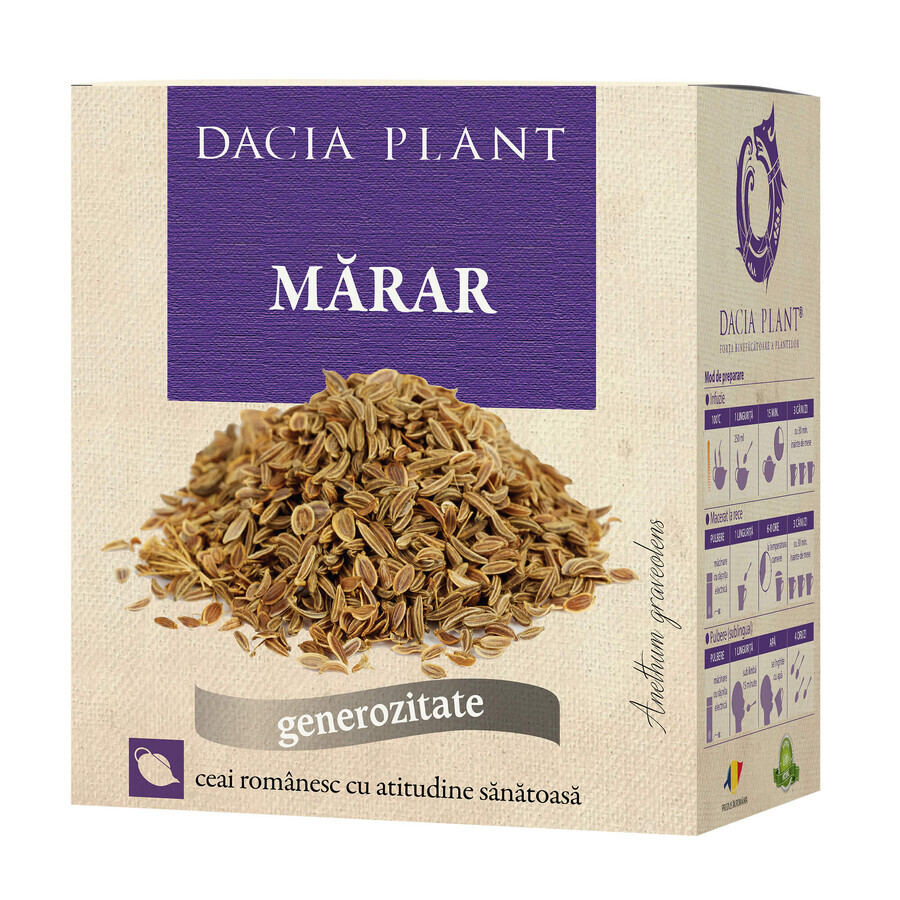 Thé à l'aneth, 100g, Plante Dacia