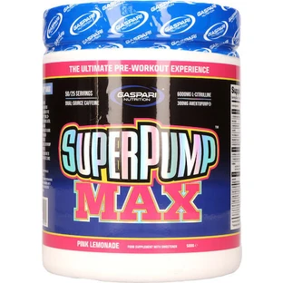 Gaspari Super Pump Max Afslanksupplement 500gr Roze Limonade