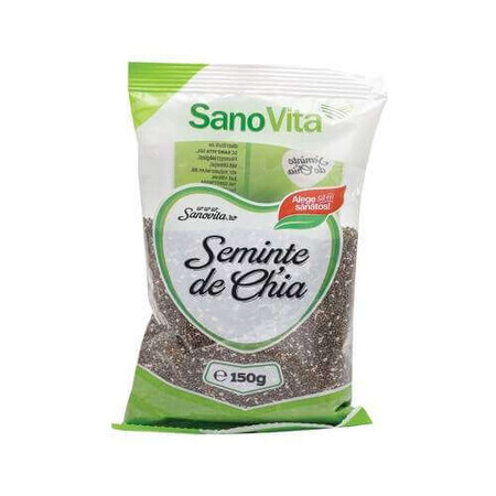 Semillas de chía, 150 g, Sanovita