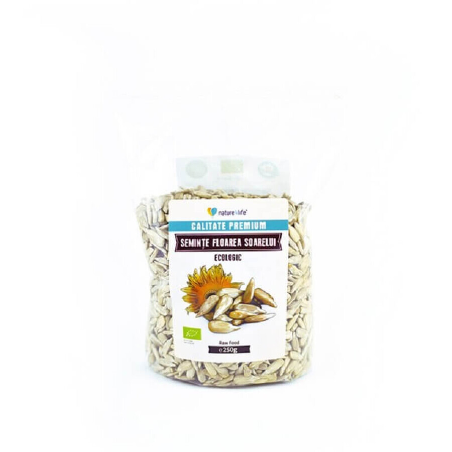 Sunflower seeds, 250 gr, Nature4Life