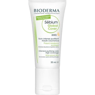 Bioderma Sebium Sebium Crema fluida colorata per l'idratazione, le imperfezioni e l'acne con Bakuchiol e AHA 30ml