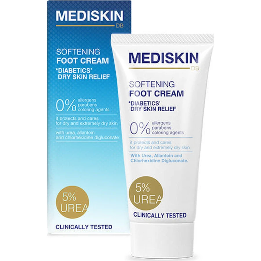 Rosa Impex Mediskin 5% Urea Foot Moisturizing Cream 75ml