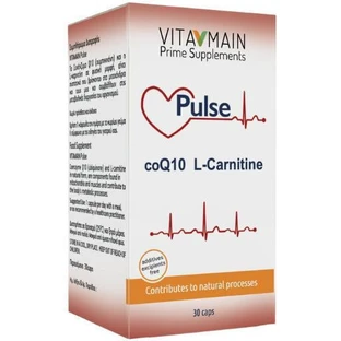 Vitamain Pulse CoQ10 80mg & L-Carnitine 200mg 30 capace