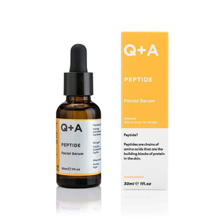 Siero peptidico per il viso, 30 ml, Q+A