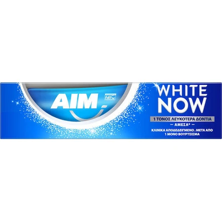 AIM White Now Pastă de dinți pentru Albire 75ml