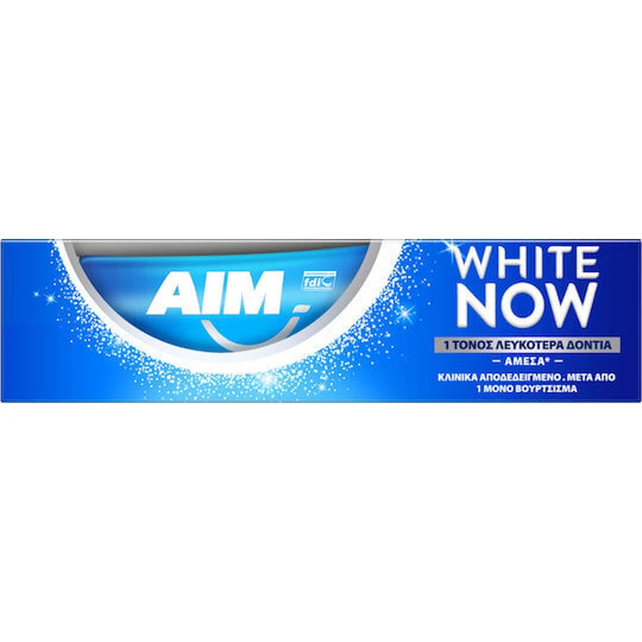 AIM White Now Pastă de dinți pentru Albire 75ml