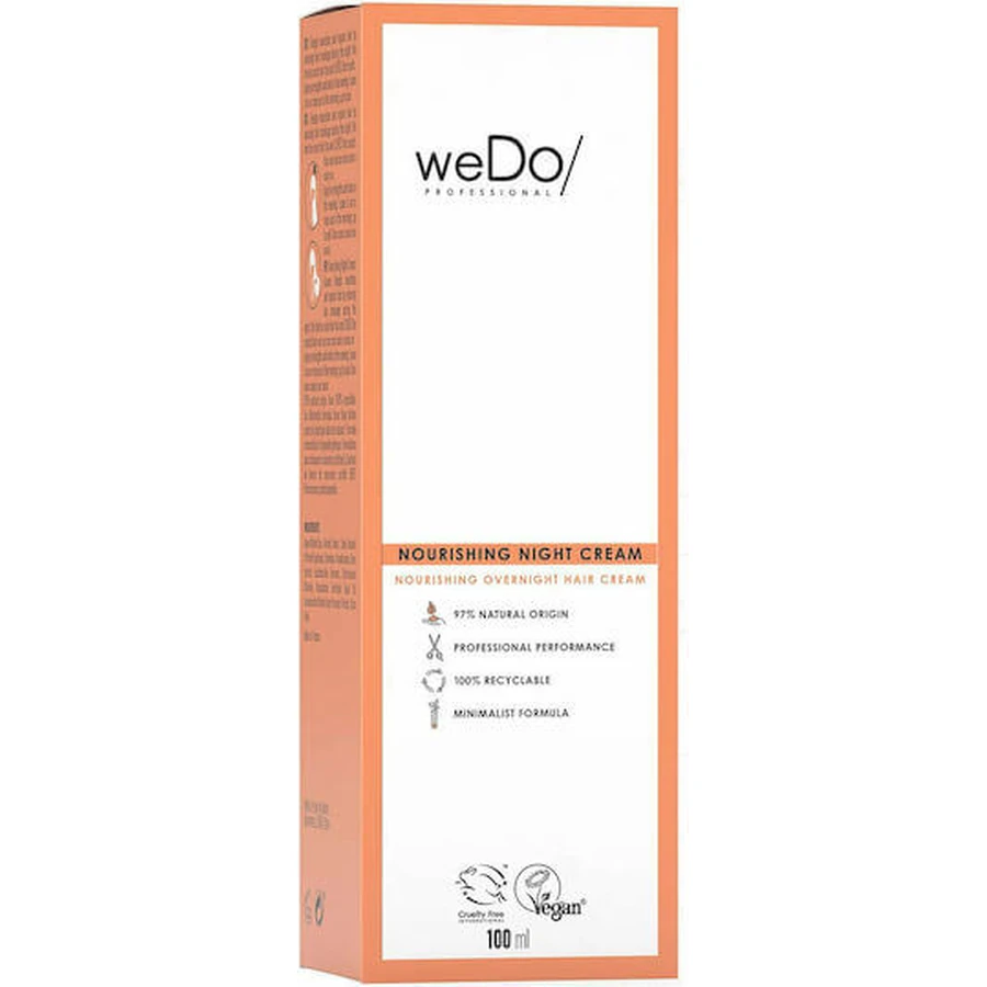 Wedo Crema Nutriente Notte Lozione Nutriente per Capelli 100ml